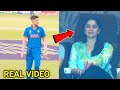 Sara Tendulkar Shubman Gill Shocked When Crowd Chanting Humari Bhaibhi Kaisi Ho Sara Bhabhi Jaisi