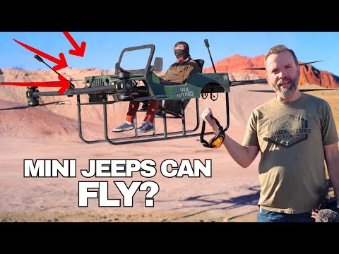 This Mini Jeep Just Became A Real Flying Vehicle
