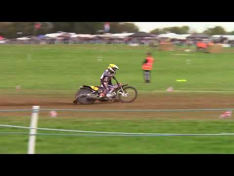 Race 9 - FIME European Grasstrack Qualification - Charley Powell v Paul Cooper