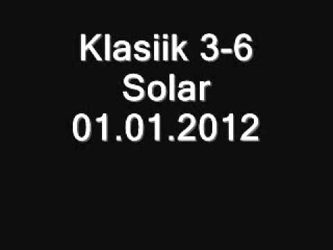 Klasiik 3-6 Solar 01.01.2012 Rap Sesja