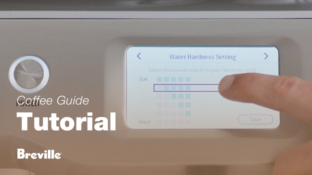 Check and set water hardness