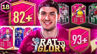 THE RATS RISK AN 82+ x 100!!! 🐀 PC RAT TO GLORY S5 E18! FIFA 23