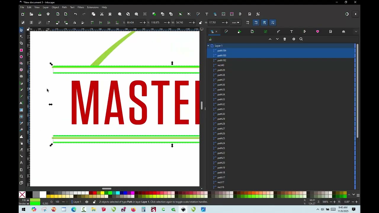 Learning InkStitch -SVG Logo Conversion Part 1 of 4