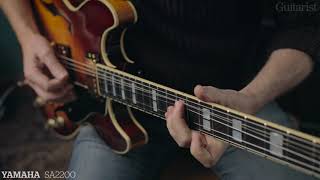 Video thumbnail for Yamaha SG1820 & SA2200 Demo by Guitarist