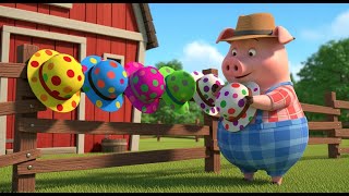 The Pig Who Loved Polka Dots | Fun Nursery Rhymes and Kids Songs Collection