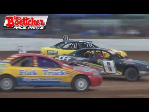 Street Stocks - Heat 17 - Australian Title - Redline Raceway - 12.03.16