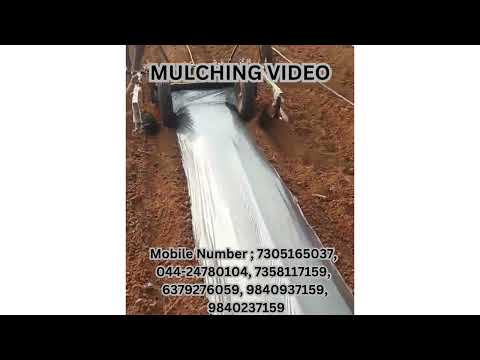 16 VIS 500 MULCHING SHEET LAYING BED