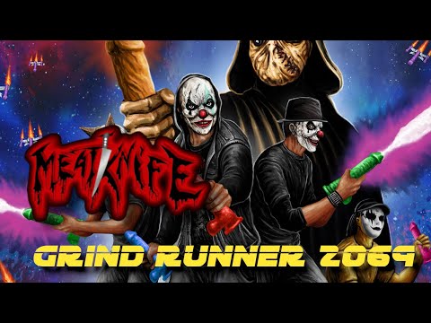 MEATKNIFE FEAT JINZX - "GRIND RUNNER 2069" LYRIC VIDEO (2020)