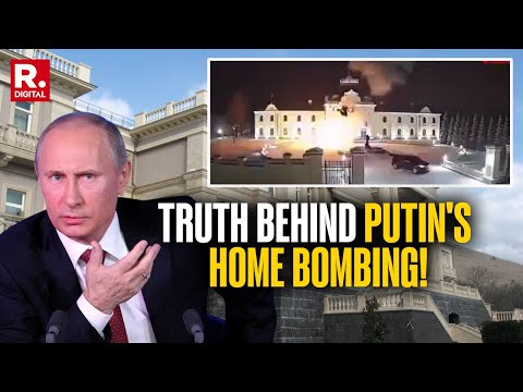 Russia Reveals The 'Who' & 'How' Behind The Drone Attack On Putin's House | Ukraine War | Trump