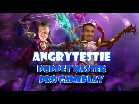 HoN Pro | Angrytestie Puppet master Gameplay Highlights| EP.01
