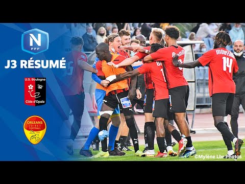 J3 I US Boulogne – US Orléans (1-1), le résumé I National FFF 2021-2022