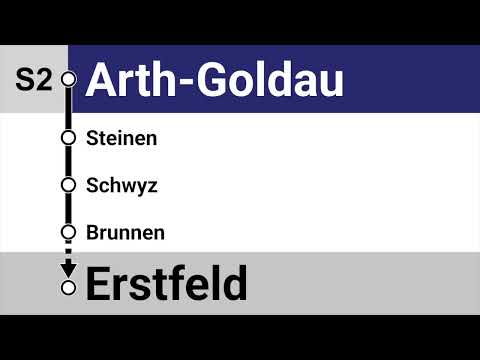 SOB Ansagen • S2 • Arth-Goldau – Erstfeld (Morgenzug)