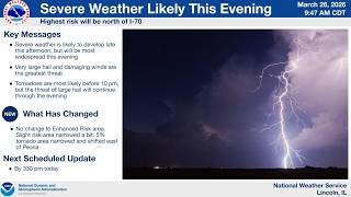 EDIT: Severe Weather Webinar for March 26, 2026 - NWS Lincoln IL