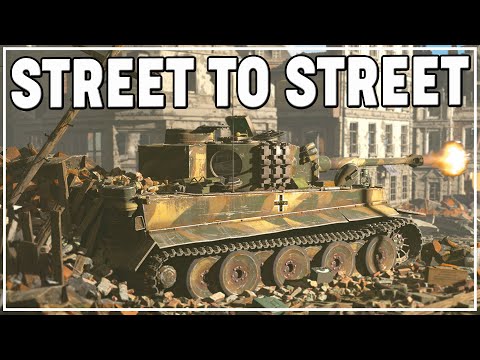 GERMANS w/ Tiger Support Fight HOUSE to HOUSE, STREET to STREET  | MoWAS 2 Cinematic COOP Mission