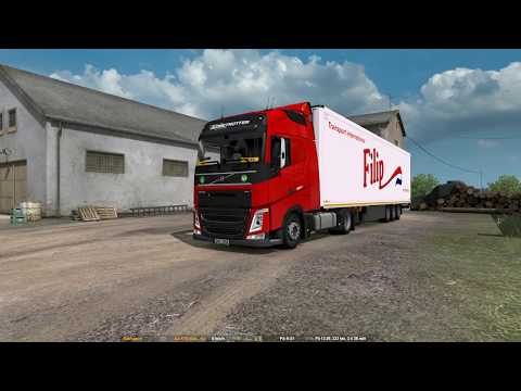 ETS2 Volvo FH13 460 Utena - Panevėžys