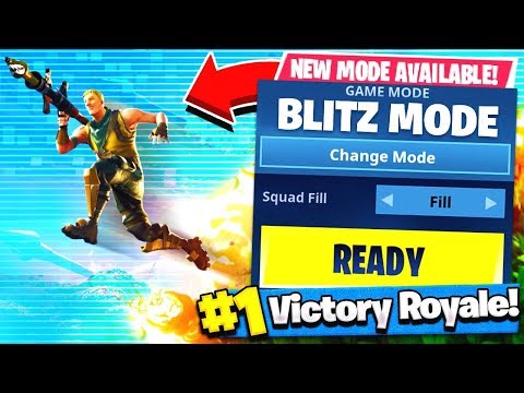 New Fortnite Update *Solo Blitz Showdown Game Mode (Fortnite Battle Royale)