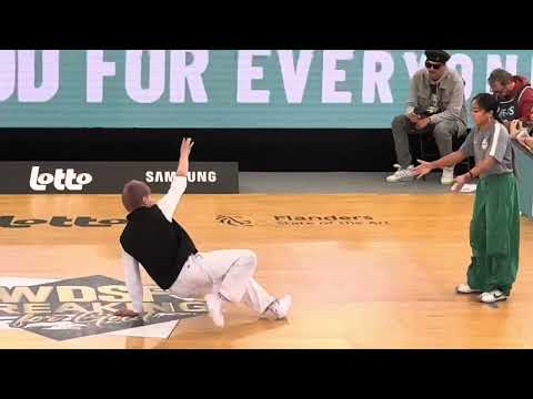 YING ZI VS LOGISTX  | Round Robin TOP 16 B-Girls | WDSF WORLD BREAKING CHAMPIONSHIPS 2023 BELGIUM