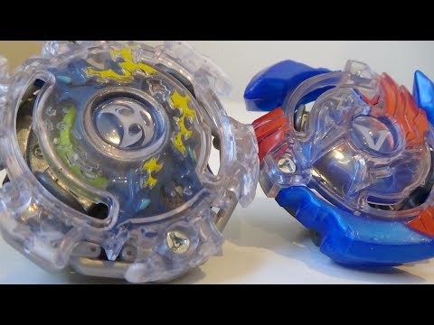 Beyblade Burst Battle #2! King Kerbeus L.P VS Victory Valtryek B.V