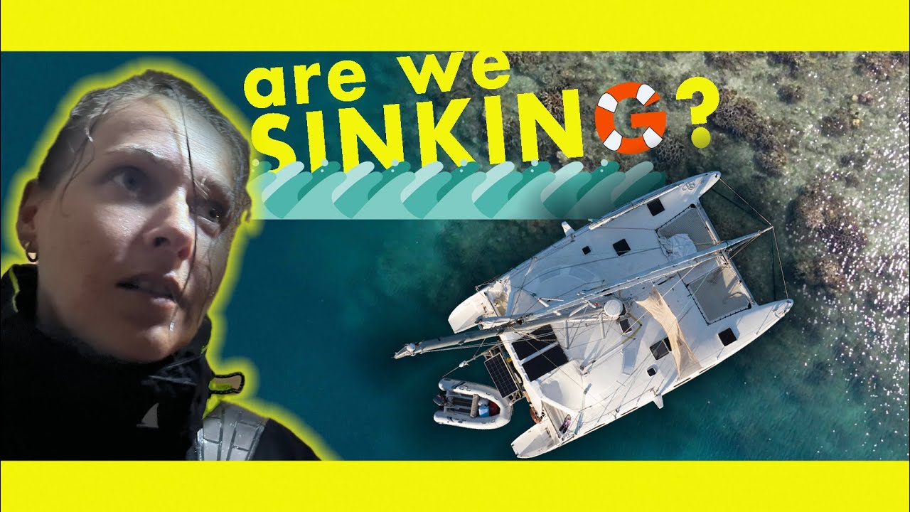 The worst night of our lives! Our boats on a reef. Ep255