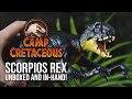 In-Hand and Unboxed: Mattel's Jurassic World: Camp Cretaceous Slash n Battle SCORPIOS REX!