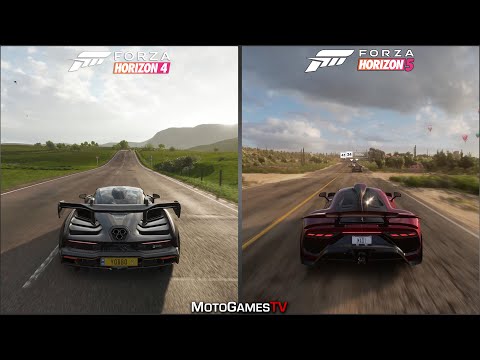 Forza Horizon 4 vs Forza Horizon 5 Early Comparison