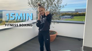 Fitness boxing workout // HIIT // with music // without talking