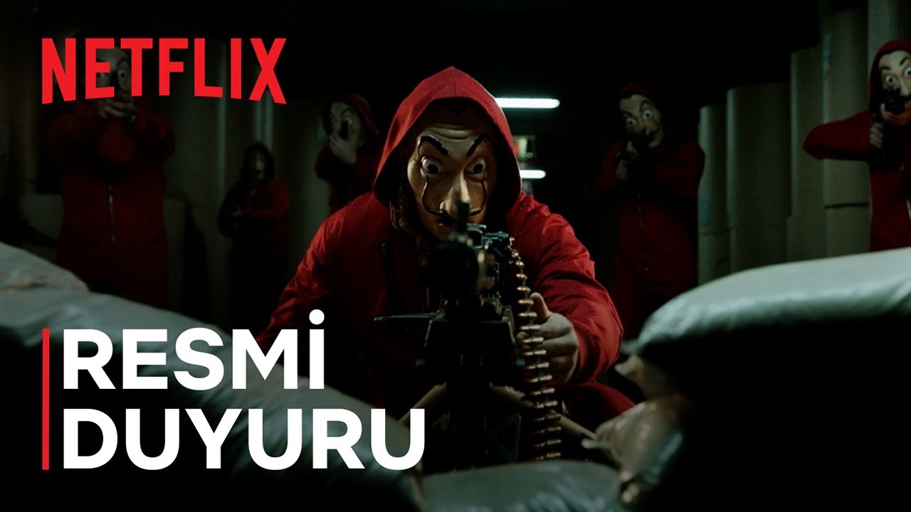 La Casa de Papel'in Yeni Sezon Duyurusu Yapıldı!