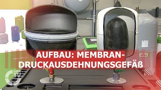 Reflex: Aufbau eines Membran-Druckausdehnungsgefäßes | SHK-TV