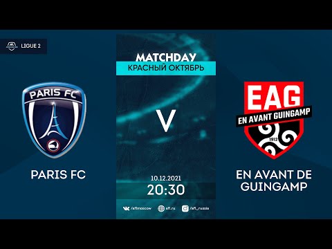 AFL 21. France. Ligue 2. Day 18. Paris FC - En Avant de Guingamp