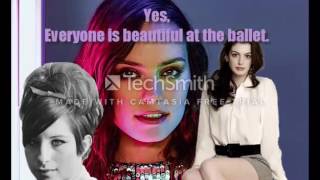 At The Ballet  Lyrics with Barbra Streisand, Anne Hathaway and Daisy Ridley-