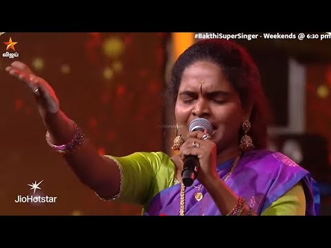 Glimpse Of Vararu Vararu Alagar Vararu Song by #Akila 🔥🙏 | Bakthi Super Singer | Episode Promo