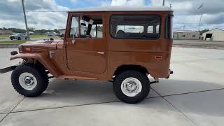 1974 Toyota Land Cruiser FJ40 Exterior Walk Around