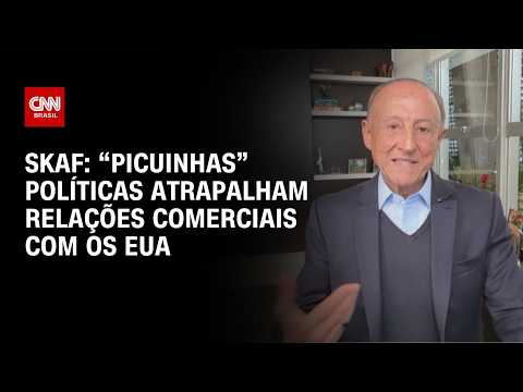 Tarifaço: “Picuinhas” políticas atrapalham relação com EUA, afirma Paulo Skaf | BASTIDORES CNN