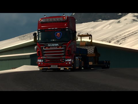 [ETS2 1.24] Promods [v2.03] getting to Hólmavík!!! [EP04] Into the snow!