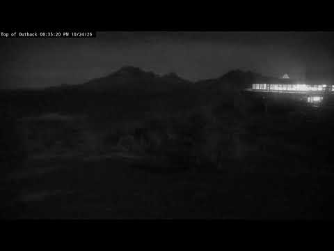 Live webcam view of Mt. Bachelor Mid-Mountain View