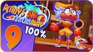 Penny's Big Breakaway Walkthrough Part 9 (PS5) 100% Lawberry