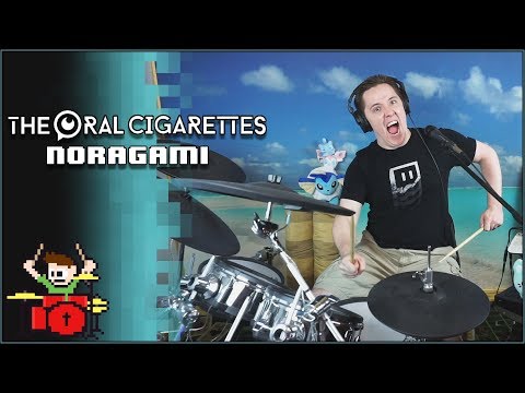 Noragami ARAGATO | The Oral Cigarettes - Hey Kids!! On Drums!