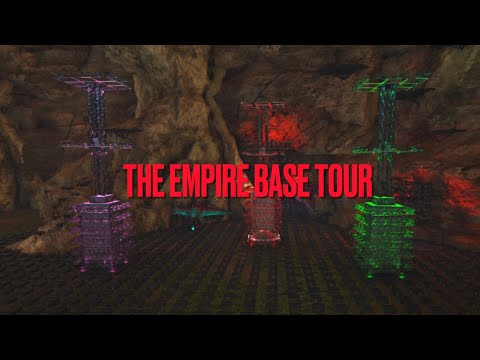 The Empire | Underworld Crouch Cave Base Tour | Arkland unofficial pvp |
