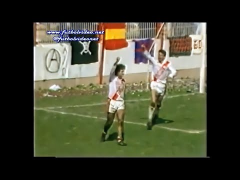 Rayo Vallecano 5 - Bilbao Athletic 1. Temporada 1986/87.