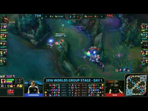 RNG vs TSM - Svenskeren and Bjerg BEAUTIFUL synergy kill Worlds 2016