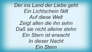 Marianne Rosenberg - Ein Stern Erwacht Lyrics