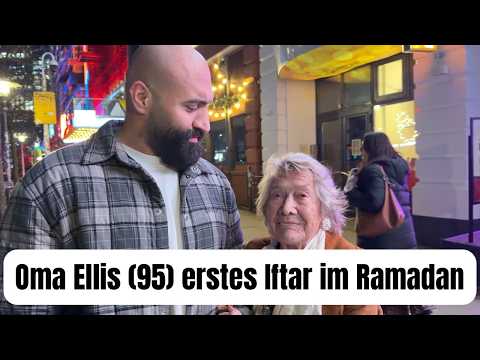 Grandma Elli (95) experiences her first Ramadan Iftar and then goes to the theater!