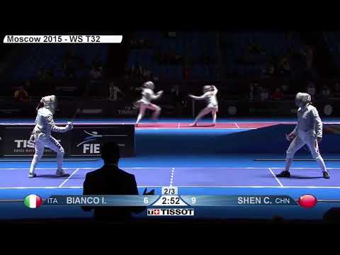 Moscow Worlds SWS 2015 - L32 - Bianco ITA v Shen CHN