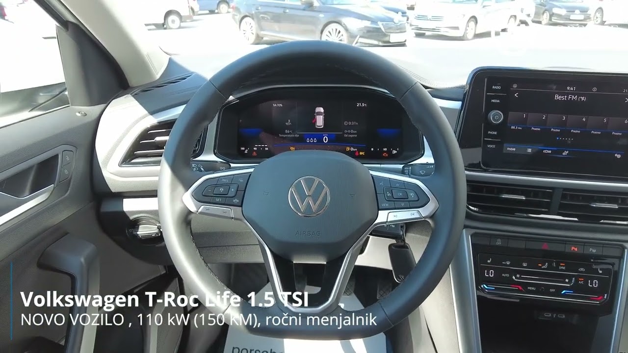 Volkswagen T-Roc Life 1.5 TSI - SLOVENSKO VOZLO