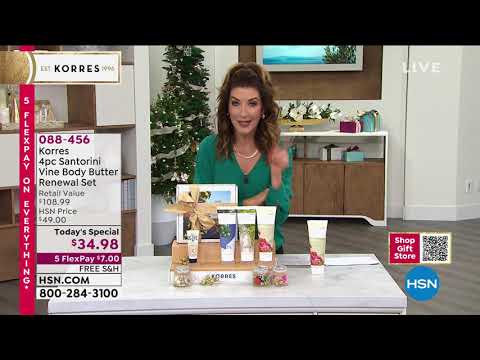 HSN | KORRES Beauty Gifts 12.16.2020 - 12 PM