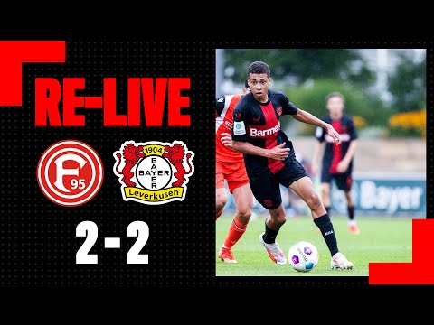 RE-LIVE: Fortuna Düsseldorf U17 🆚 Bayer 04 Leverkusen U17 2:2 | B-Junioren-Bundesliga, 3. Spieltag