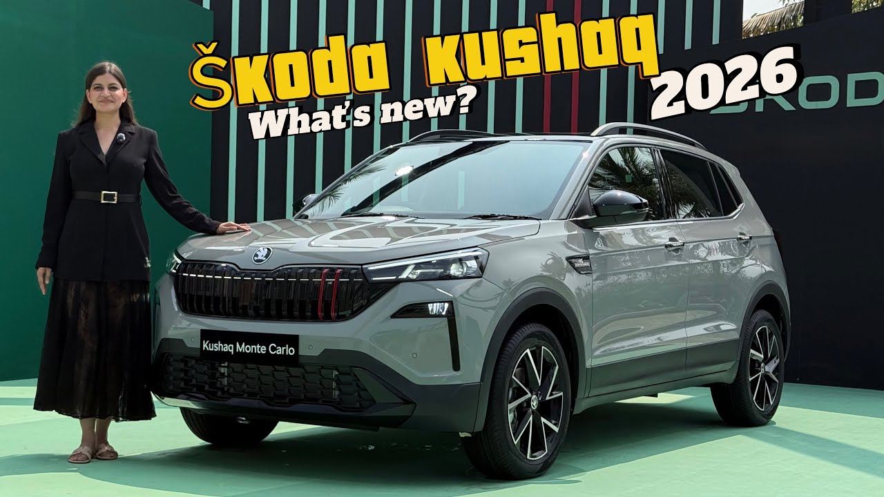 Skoda Kushaq Facelift First Look