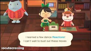 11 New Dance Reactions in Animal Crossing New Horizons Happy Home Paradise | DJ K.K. Music Festival