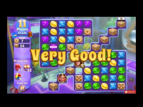 Wonka's World of Candy Level 514 NO BOOSTERS - 23 Moves - A S GAMING ✔