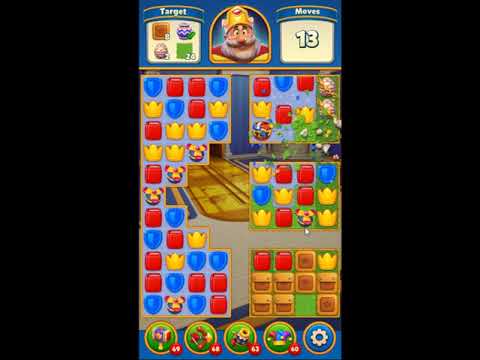 Royal Match Level 1424 - NO BOOSTERS GAMEPLAY 👑 | SKILLGAMING ✔️